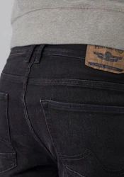 Petrol Industries Regular-fit Jeans Russel Dunkelgrau/Schwarz/Grau