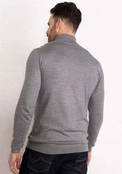 Petrol Industries Rollkragenpullover graumeliert