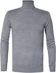 Petrol Industries Rollkragenpullover graumeliert