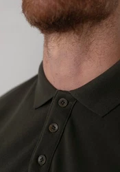 Petrol Industries Poloshirt Essential Dunkelgrün/Khaki