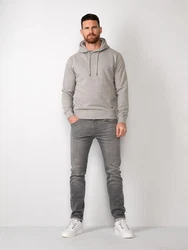 Petrol Industries Kapuzensweatshirt Hellgrau/Grau/Dunkelgrau