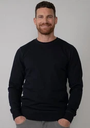 Petrol Industries Sweatshirt 'Essential' mit Rundhalsausschnitt Schwarz/Dunkelblau/Rot