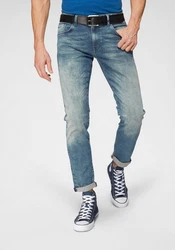 Petrol Industries Slim-fit Jeans Seaham Blau/Hellblau