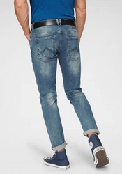 Petrol Industries Slim-fit Jeans Seaham Blau/Hellblau