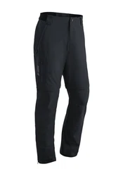 Maier Sports Funktionshose Norit Zip 2.0 M Schwarz/Dunkelblau/Grün/Dunkelgrau