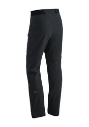 Maier Sports Funktionshose Norit Zip 2.0 M Schwarz/Dunkelblau/Grün/Dunkelgrau