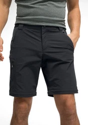 Maier Sports Funktionshose Norit Zip 2.0 M Schwarz/Dunkelblau/Grün/Dunkelgrau