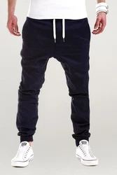 MT Styles Harem Jogger Chino-Hose C-60 Dunkelblau/Schwarz