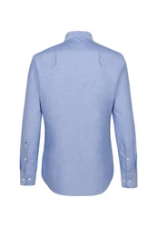 seidensticker Businesshemd Regular Langarm Button-Down-Kragen Uni 