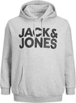 Jack & Jones Plus Sweatshirt JJEcorp Hellblau/Grau/Schwarz/Dunkelgrau