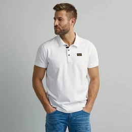 Poloshirt mit Logostickerei