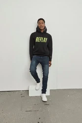 Replay Slim-fit Jeans Anbass Dunkelblau