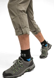 Maier Sports Funktionshose Nil Khaki/Braun