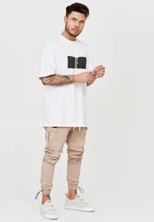 behype Cargohose YONAH Beige/Khaki