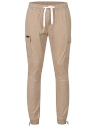 behype Cargohose YONAH Beige/Khaki
