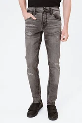 Harlem Soul Slim-fit-Jeans CLE-VE Grau/Khaki/Hellgrau/Braun/Dunkelgrau