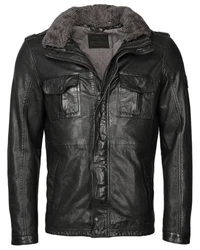 MUSTANG Lederjacke Walker FF Blau/Schwarz/Rot/Hellblau/Dunkelgrau/Grau/Dunkelgrün