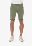 Le Temps Des Cerises Shorts BODO im 5-Pocket Design Dunkelgrün/Khaki/Grün