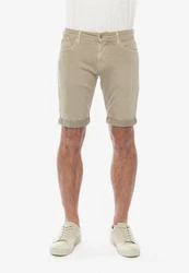 Le Temps Des Cerises Shorts BODO im 5-Pocket Design Khaki/Beige