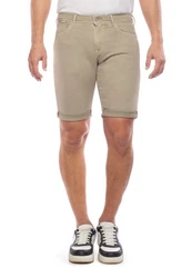 Le Temps Des Cerises Shorts BODO im 5-Pocket Design Khaki/Beige