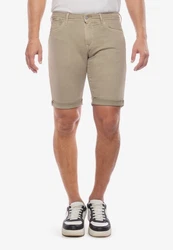 Le Temps Des Cerises Shorts BODO im 5-Pocket Design Khaki/Beige