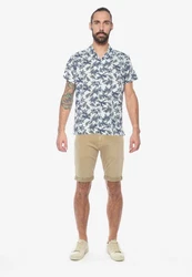 Le Temps Des Cerises Shorts BODO im 5-Pocket Design Khaki/Beige