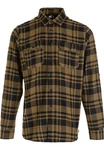 WHISTLER Fleeceshirt Flannel Dunkelgrün/Beige/Rot/Grün/Braun