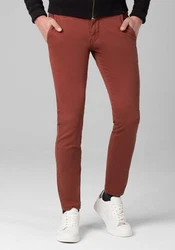 TIMEZONE Chinos Slim JannoTZ Dunkelrot/Braun/Rot/Orange