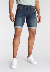 Bruno Banani Jeansshorts Dunkelblau/Hellblau/Blau