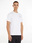 Calvin Klein T-Shirt Micro Logo Weiß/Creme
