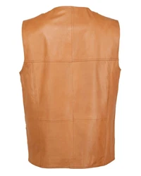 JCC Lederweste Pramo Beige/Braun/Orange/Rot