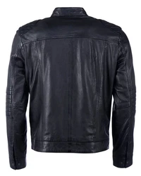 JCC Bikerjacke Alurave Dunkelblau/Schwarz