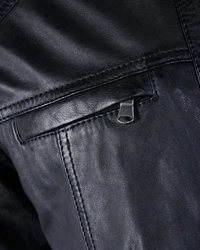 JCC Bikerjacke Alurave Dunkelblau/Schwarz