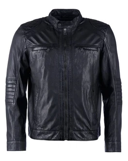 JCC Bikerjacke Alurave Dunkelblau/Schwarz