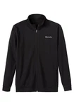 Bench. Loungewear Sweatjacke Schwarz/Beige