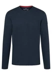 TIMEZONE Langarmshirt Ribbed Basic Longsleeve Dunkelblau/Blau