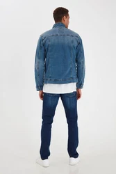 Blend Jeansjacke (1-St) blau/blue denim