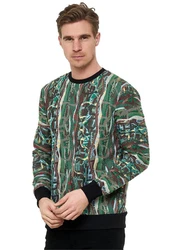 Rusty Neal Sweatshirt New York-Style Dunkelgrün/Grün