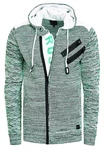 Rusty Neal Strickjacke Mintgrün/Grün/Dunkelgrün