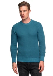 Strickpullover in sportlichem Design