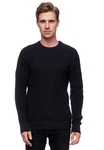 Rusty Neal Herrenpullover Rundhals Basic Strickpullover Dunkelblau