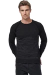 Rusty Neal Strickpullover Knitwear im sportiven Stil Schwarz/Dunkelgrau