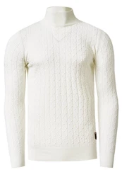 Rusty Neal Strickpullover mit Stehkragen 