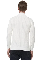 Rusty Neal Strickpullover mit Stehkragen 