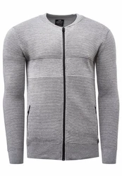 Rusty Neal Strickjacke Hellgrau/Grau