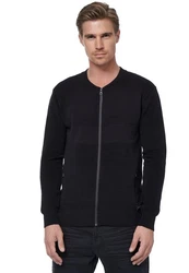 Rusty Neal Strickjacke Schwarz/Grau