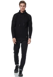 Rusty Neal Strickpullover Schalkragen Schwarz