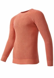 Rusty Neal Strickpullover Orange/Braun