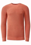 Rusty Neal Strickpullover Orange/Braun