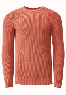 Rusty Neal Strickpullover Orange/Braun Rusty Neal Strickpullover Orange/Braun